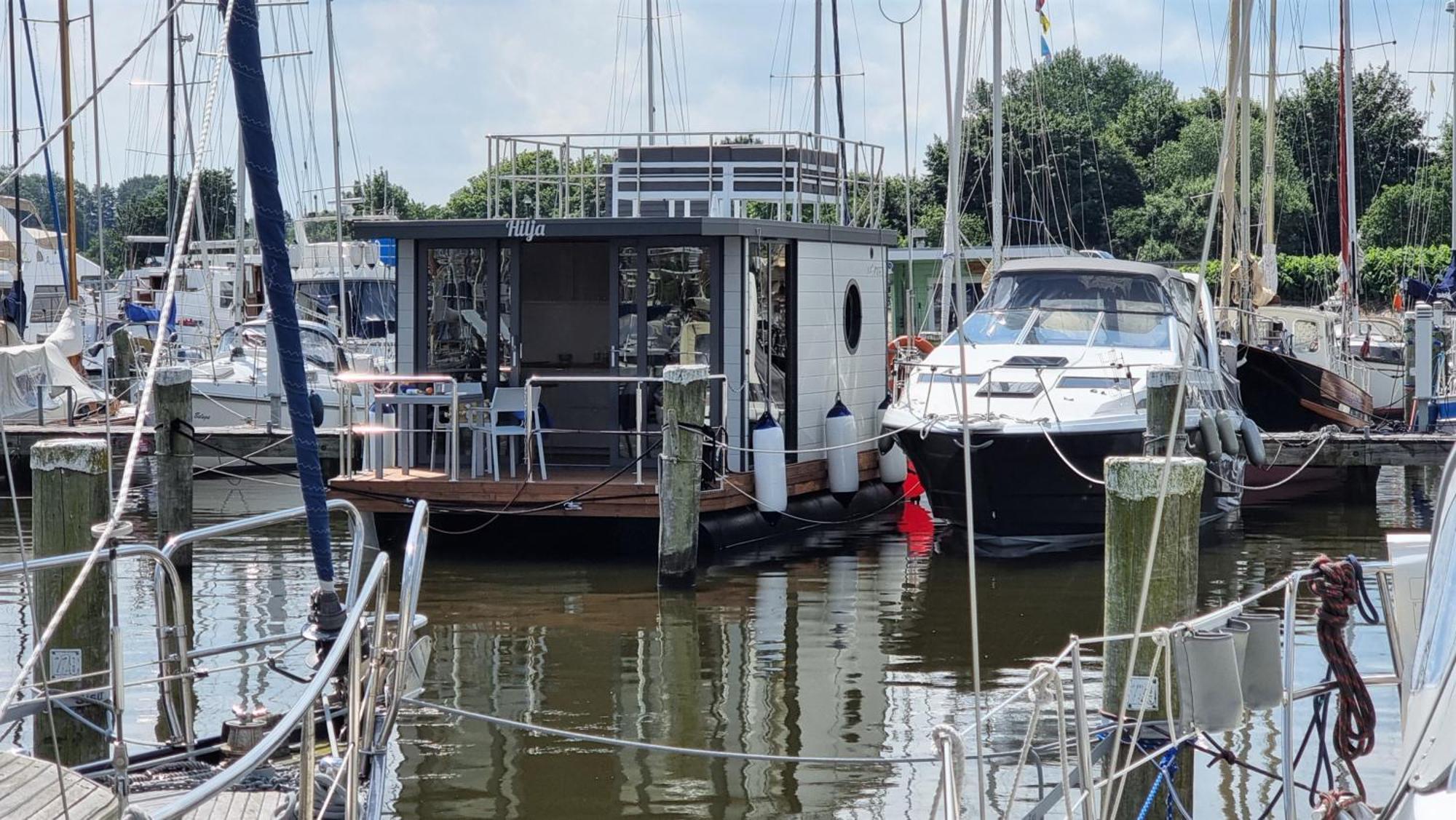 Hausboot Hilja Hotel Schleswig Ngoại thất bức ảnh